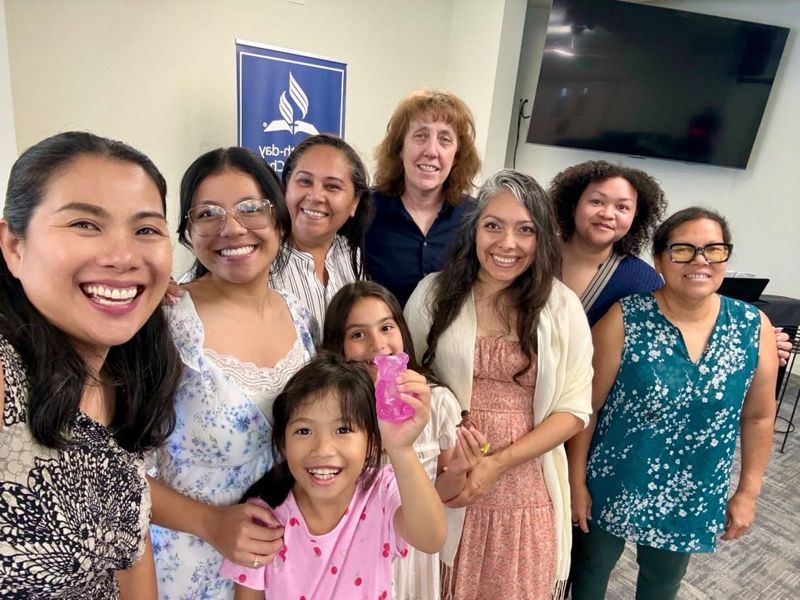 Friends after service