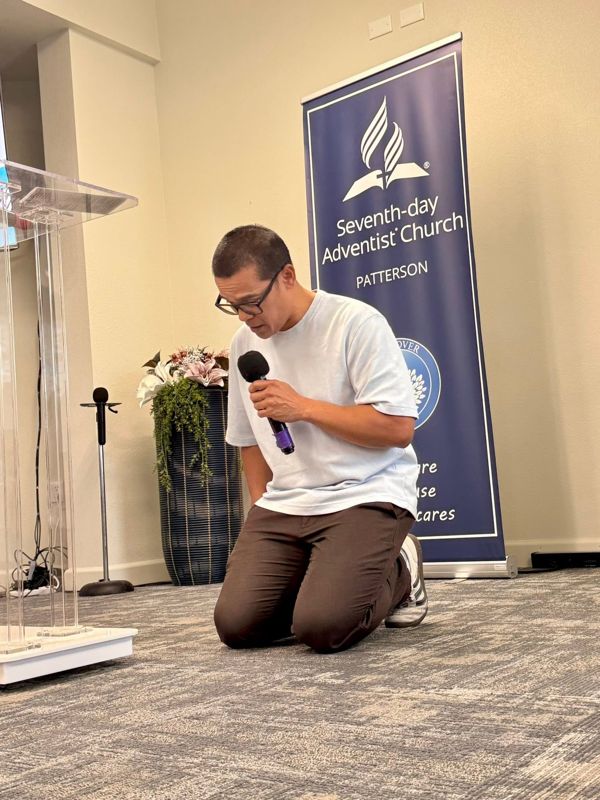 A moment of prayer